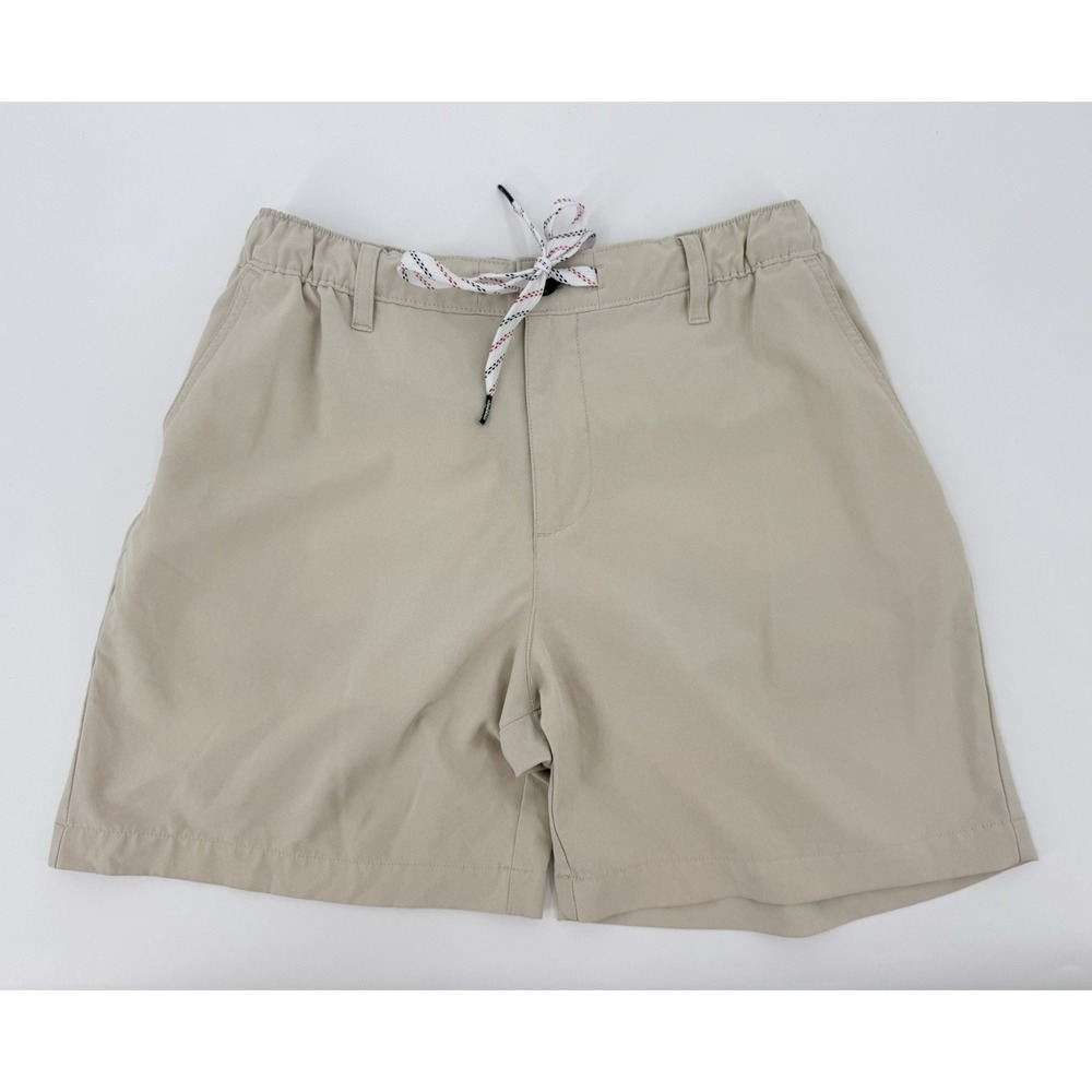 Chubbies "Everywear" 6" Inseam Khaki Drawstring Shorts Performance Men's Medium